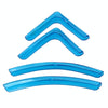 4 PCS/Set Universal Car Styling PVC Car Door Edge Anti Collision Sticker Door Anti-Rub Strips Car Door Scratch Protector(Blue)