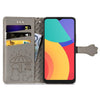 For Alcatel 1S 2021 Lovely Cat and Dog Embossing Pattern Horizontal Flip Leather Case , with Holder & Card Slots & Wallet & Cartoon Clasp & Lanyard(Grey)
