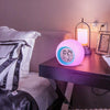 Round Color Light Gradient Alarm Clock Perpetual Calendar Clock