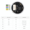 Waveshare 25515 Round 2D Codes Scanner Module Barcode/QR Code Reader, With LED Indicator