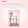 Creality 3D Printer Flame Retardant Aluminum Foil Cloth Protective Cover for Ender-3, Medium Size: 72x76x65cm