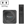 X88 Pro 20 4K Smart TV BOX Android 11.0 Media Player with Voice Remote Control, RK3566 Quad Core 64bit Cortex-A55 up to 1.8GHz, RAM: 4GB, ROM: 32GB, Support Dual Band WiFi, Bluetooth, Ethernet, US Plug