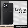 For iPhone 13 Pro Litchi Leather Magnetic Full Coverage Shockproof Phone Case(Red)