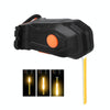 Bicycle Flowing Warning Tail Light Mountain Bike Night Riding Safety Indicator Light(Yellow Light)