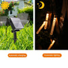 7m 50 LEDs Outdoor Waterproof Solar Bubble Stick String Lights(Warm Light)