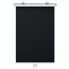 50x125cm Car Summer No-punch Retractable Titanium Silver Sunshade Curtain