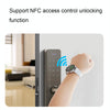 Wearkey DT4+ 1.36 Inch HD Screen Smart Call watch with NFC Function, Color: Black Silicone