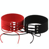 2 PCS Simple Personality Punk Sexy Bound Collar Fashion Velvet Collar Bone Necklace, Random Color Delivery