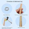 2 PCS Ring Measurement Tool Ring Formation Repair Correction Adjustment Tools,Style: Wooden Ring Long Rod