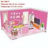 4 PCS 3D Puzzle Toy DIY Intellectual Development Jigsaw Puzzle(1891-F)