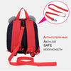 Children Anti-lost Backpack Toddler Cartoon School Bag(Sky blue)