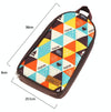 CLS 7-In-1 Outdoor 201 Stainless Steel Cookware Set Picnic Kitchenware Portable Handbag Picnic Bag(Triangle Pattern)