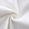 Girls Bottoming Shirt Cotton Yarn Sleeve Stand-Up Collar Tops, Size: 100 Yards(White)