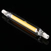 R7S 110V 7W 118mm COB LED Bulb Glass Tube Replacement Halogen Lamp Spot Light(3000K Warm Light)