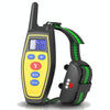 Dog Training Collar - Rechargeable, Waterproof, Shock, Vibration (Yellow)