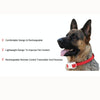 WELLTURN B490 Anti Bark Collar - Rechargeable, Waterproof, Citronella Spray (Black)