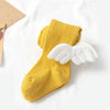Spring And Autumn Children Tights Baby Knitting Pantyhose Size: M 1-2 Years Old(Yellow)