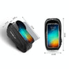 WHEEL UP Hard Shell Bicycle Bag Front Beam Bag Mountain Bike mobile Phone Touch Screen Tube Bag Riding Equipment(Colorful reflective models)