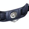 Ochstin 7237 Business Leather Wrist Wrist Waterproof Luminous Skeleton Mechanical Watch(Rose Gold+Blue)