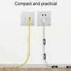 20pcs /Set Medium Self-Adhesive Cable Organizer Clip Network Cord Fixed Storage Clamp(Transparent)