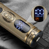 Nose Trimming + Shaving Two-in-one Ordinary Motor Mini Razor For Men(Bronze)