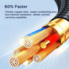 JOYROOM A18 3.5A USB to 8 Pin+USB-C/Type-C+Micro USB 3 in 1 Data Cable, Length:0.3m(Black)