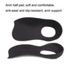 1 Pair Flat Foot Bow Corrected XO Leg Orthopedic Insole, Size: M (Black)