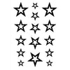 10 PCS Classic Black  Waterproof Temporary Tattoo Sticker(HC-08)