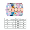 Rose Gold Buckle Dog Collar, XL (43-70cm), Sweet Pink, Detachable Bow