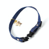 Cowboy Cat Dog Collar with Bell, Denim, S 16-32cm