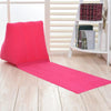Outdoor Beach PVC Thick Flocked Beach Mat Inflatable Triangle Pad, Size:  150x38x46cm (Rose Red)