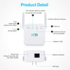 2.4G 300M Wi-Fi Amplifier Long Range WiFi Repeater Wireless Signal Booster UK Plug Black