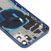 iPhone 12 Blue Battery Back Cover w/Keys, Tray & Wireless Charging