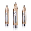 SPORTSMAN Water Proof Battery Power Supply  Male Nose Ear Hair Bullet Shaped Trimmer(Gold)