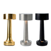 JB-TD10 LED Charging Bar Table Lamp Retro Creative Bar Cafe Restaurant Simple Bedside Night Light(Golden)