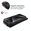 For Samsung Galaxy F16 / M16 Magnetic Vertical Flip Leather Phone Case with Buckle(Black)