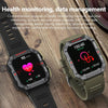 YK01 1.83 inch Smart Sports Call Watch, Heart Rate / Blood Pressure / Blood Oxygen(Green)
