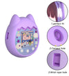 For Tamagotchi pix Silicone Cartoon Electronic Pet Protective Case(Purple)