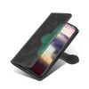 For Alcatel Axel / Lumos Skin Feel Straw Hat Magnetic Buckle Leather Phone Case(Black)