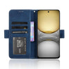 For Realme C75 4G Skin Feel Calf Texture Card Slots Leather Phone Case(Blue)