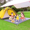 Outdoor Tent Mats Thickened Oxford Cloth Waterproof Picnic Mat, Size: 180x210cm(Grey)