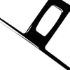 Car Middle Air Outlet Decorative Sticker for BMW X5 E70 2008-2013 / X6 E71 2009-2014, Left and Right Drive Universal(Black)