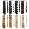 MST08 Adhesive Tie-On Wigs Ponytail Fluffy Long Curly Wigs High-Ponytail(2)