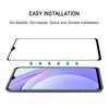 For Xiaomi Redmi Note 9 4G 25 PCS Full Glue Full Screen Tempered Glass Film