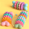 Dog Chew Toy, Green Bone with 4 Petals, Teething & Cleaning
