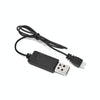 USB Charging Cable 3.7V 350mAh Air To Air Plug Without Protecting For Drone(Black)