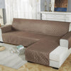 Waterproof Non-slip Pet Cushion One-piece Assemble Sofa Cover, Size:Left-200x270cm(Coffee)