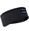 Sleep Bluetooth Bandana Headband Wireless Music Sport Headband Built-in Sleep Music Eye Mask(Black)