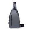 WEIXIER XB301 Men Chest Bag Outdoor Leisure Messenger Bag(Gray)