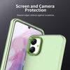 For Samsung Galaxy M05 Candy PC Hybrid TPU Shockproof Phone Case(Green)